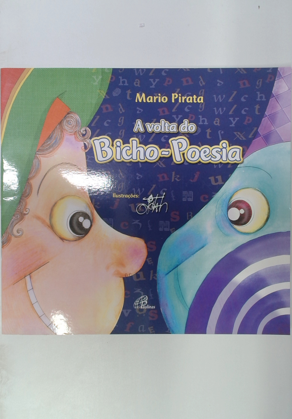 Capa do livro A Volta do Bicho-poesia