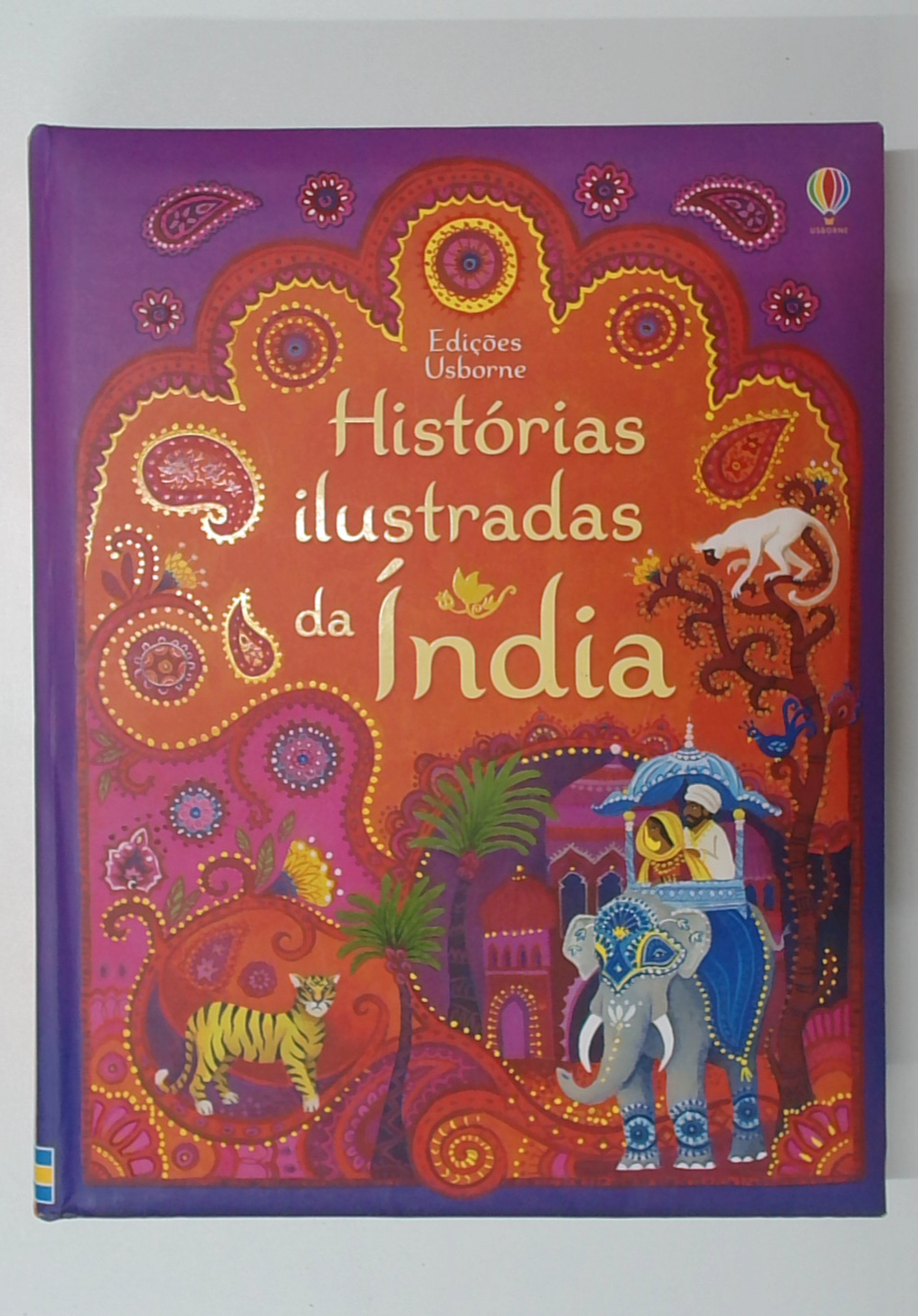 Capa do livro Historias Ilustradas da Índia