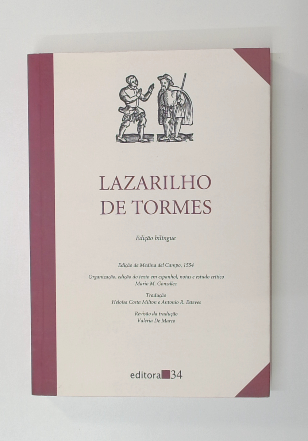 Capa do livro Lazarilho de Tormes