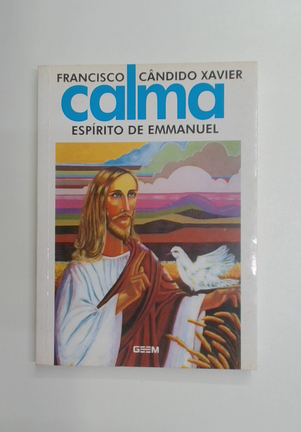 Capa do livro Calma