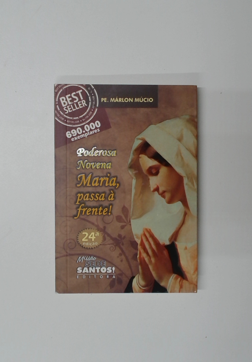 Capa do livro Poderosa Novena Maria, Passa à Frente!