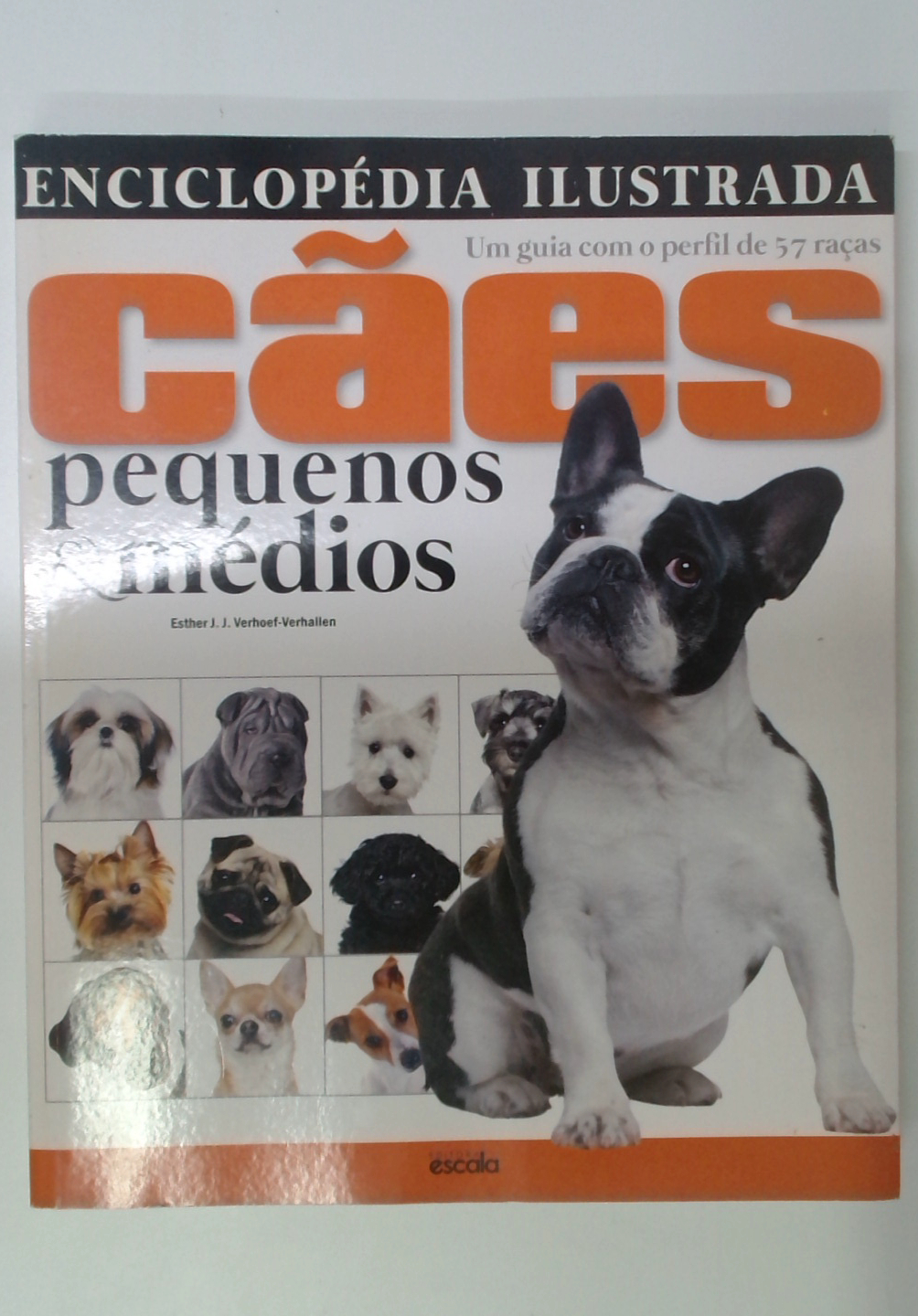 Capa do livro Enciclopédia Ilustrada Cães Pequenos & Médios