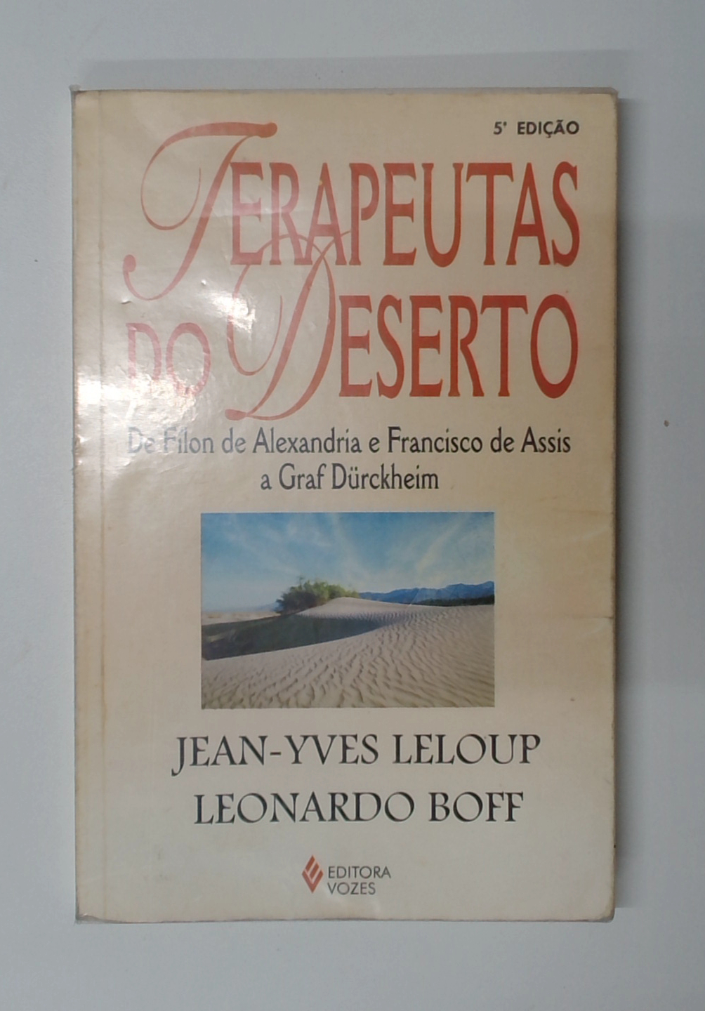 Capa do livro Terapeutas do Deserto