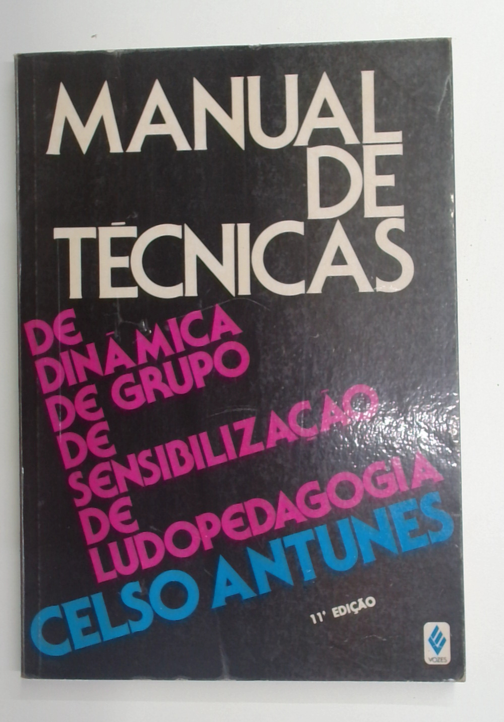 Capa do livro Manual de Técnicas de Dinâmica de Grupo de Sensibilização de Ludopedagogia