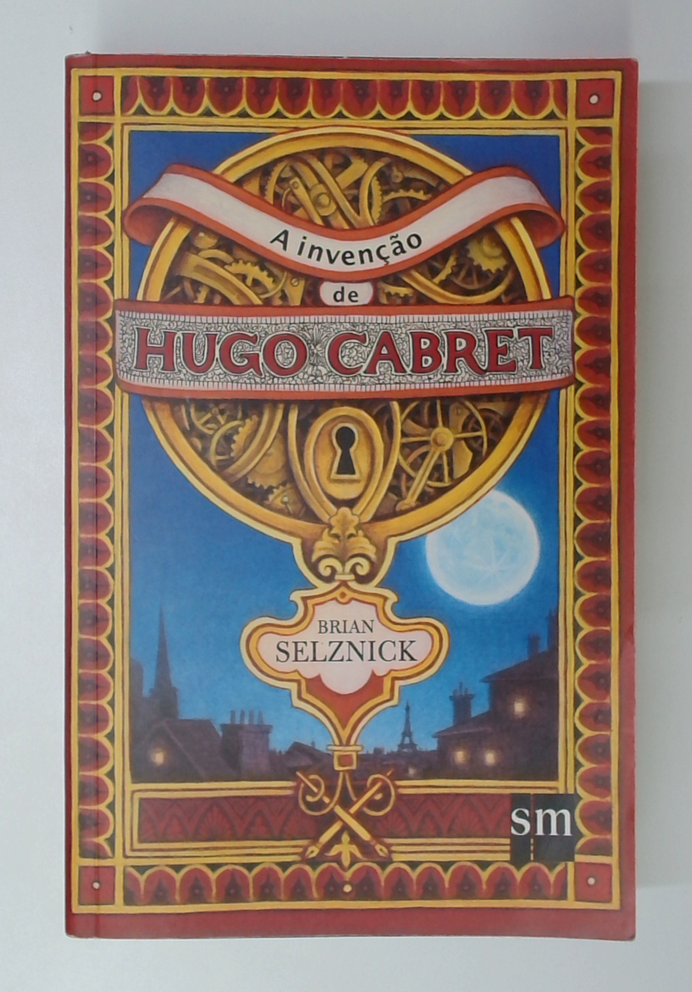 Capa do livro A Invenção de Hugo Cabret