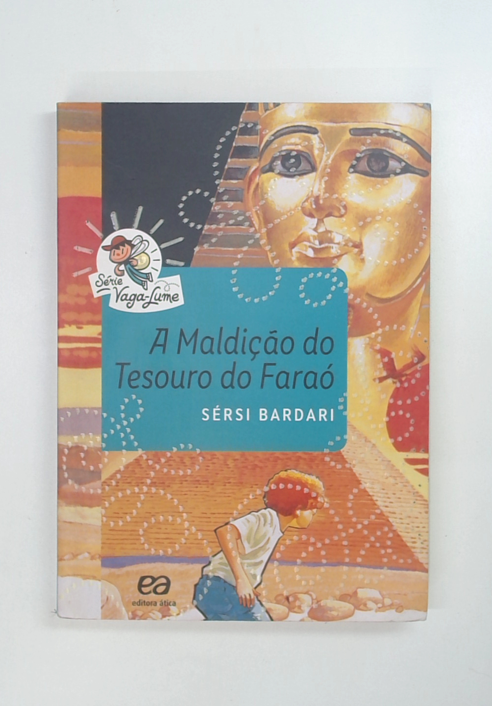 Capa do livro A Maldição do Tesouro do Faraó