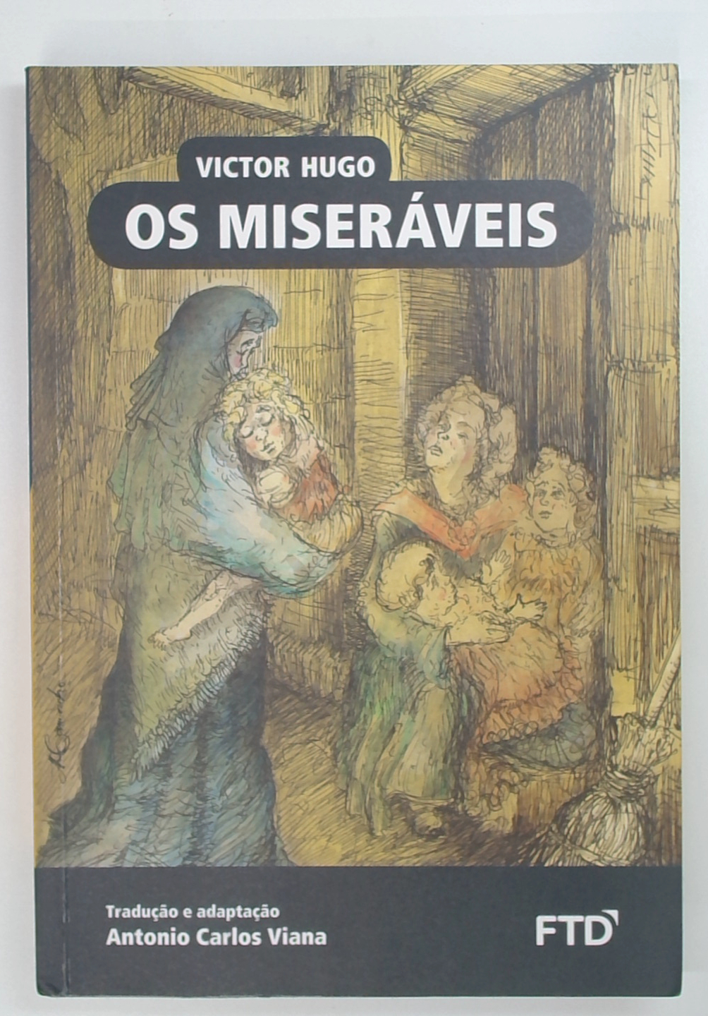Capa do livro Os Miseráveis