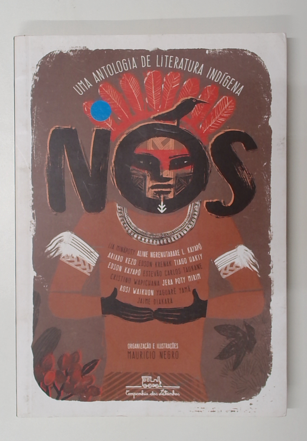 Capa do livro Nós - uma Antologia de Literatura Indígena