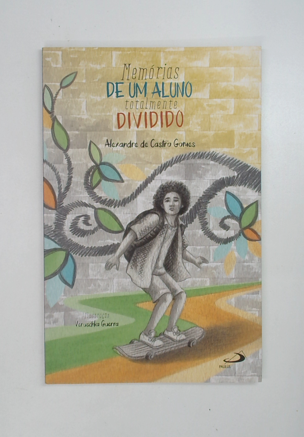 Capa do livro Memórias de um Aluno Totalmente Dividido