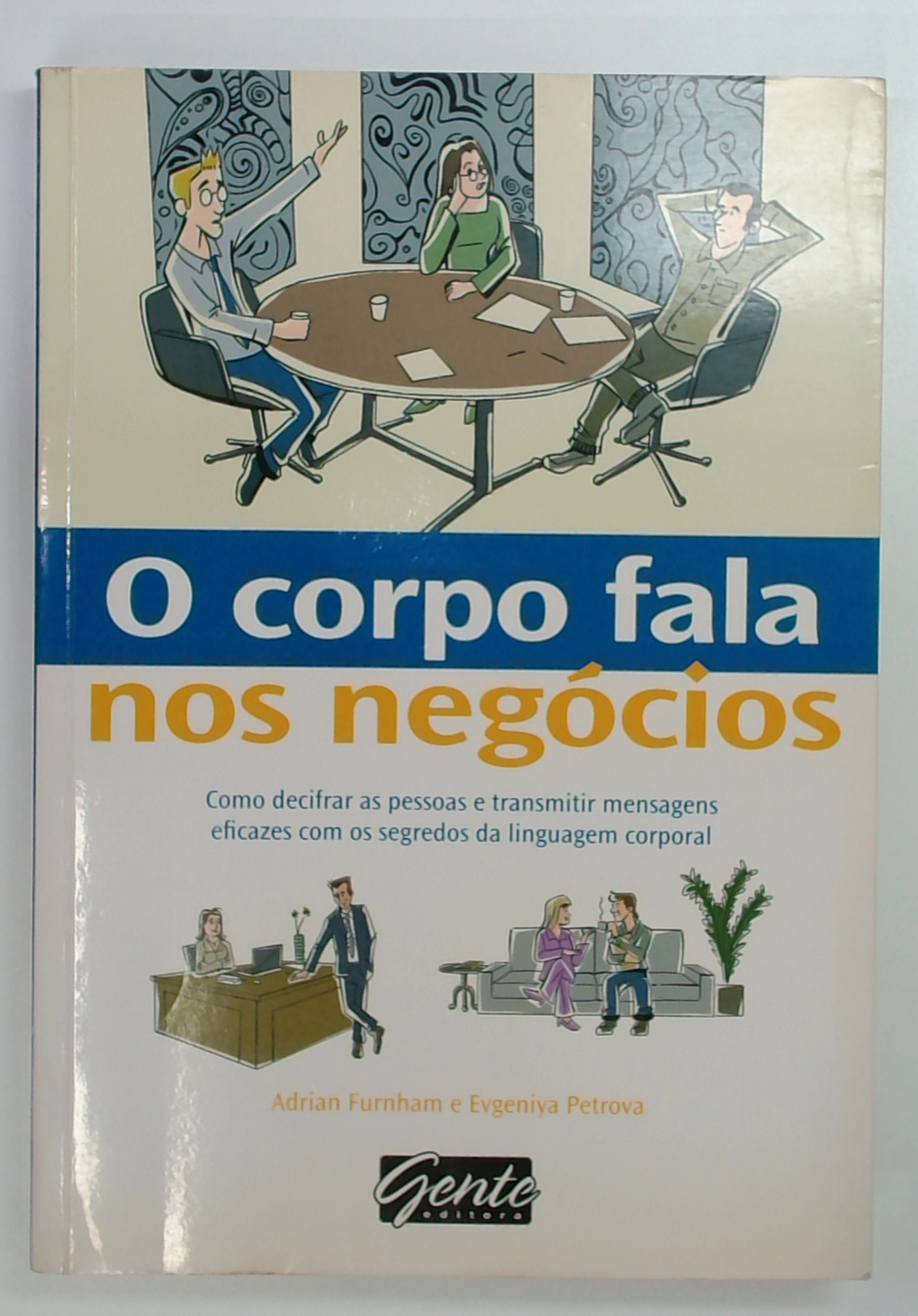 Capa do livro O Corpo Fala nos Negócios