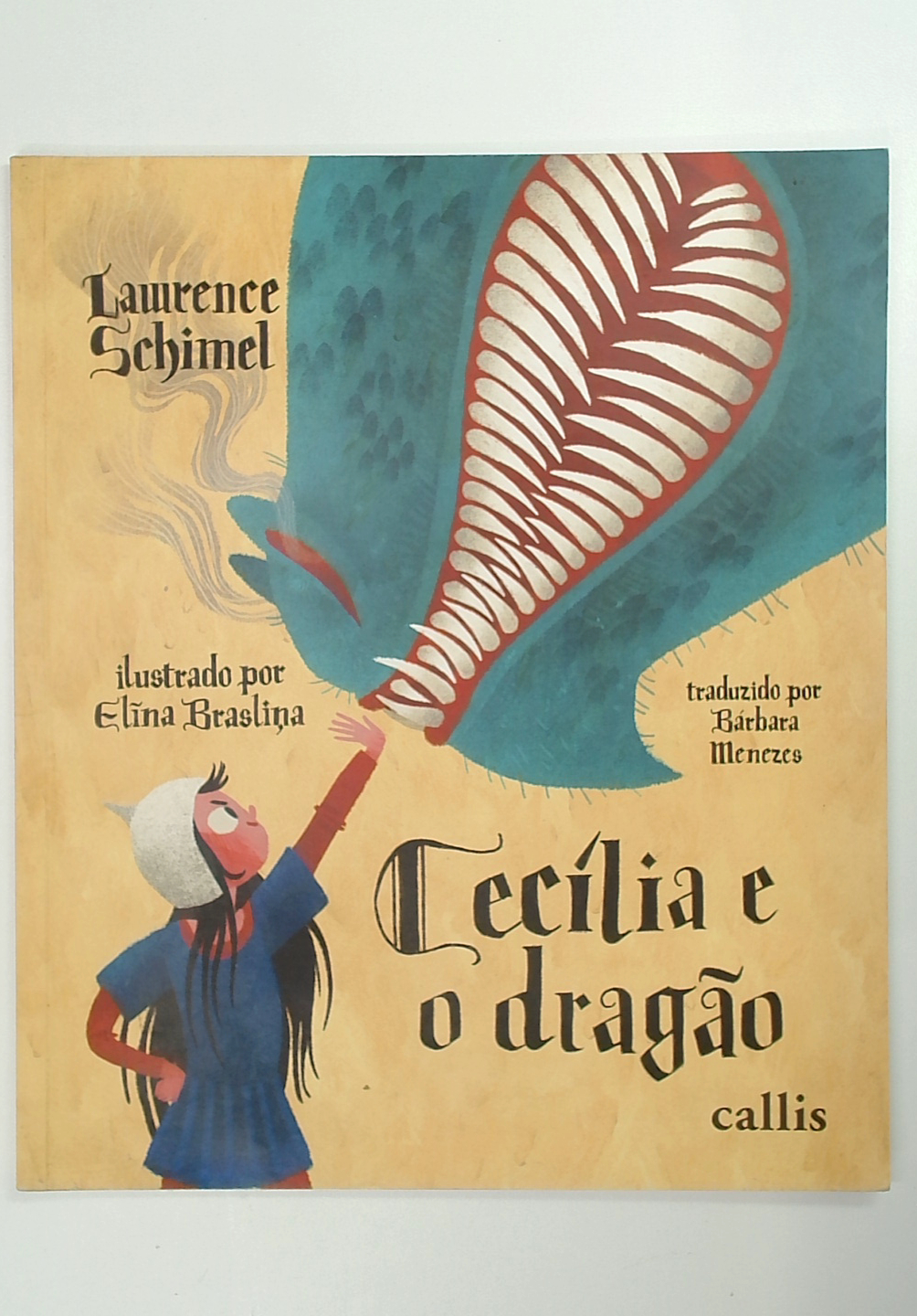 Capa do livro Cecília e o Dragão