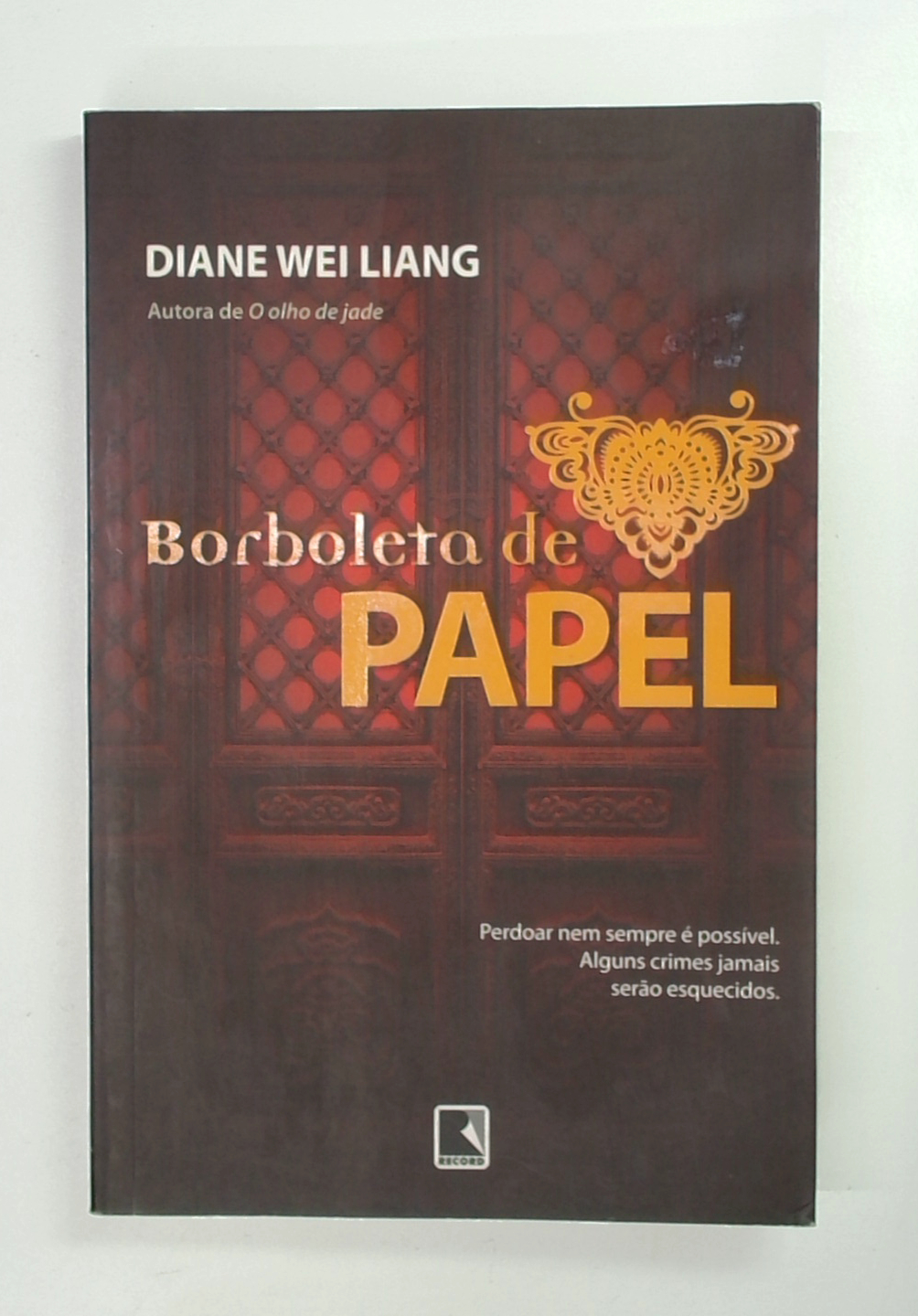 Capa do livro Borboleta de Papel