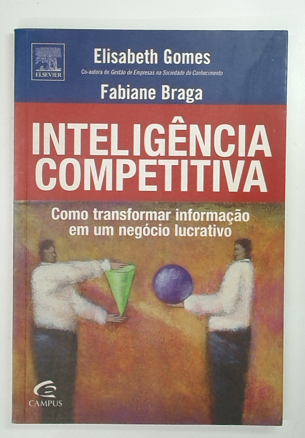 Capa do livro Inteligência Competitiva