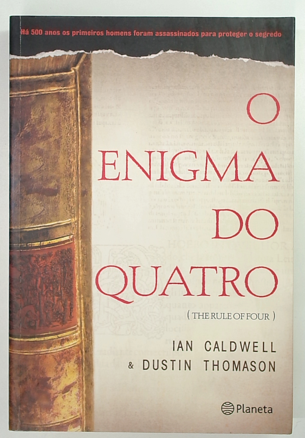 Capa do livro O Enigma do Quatro