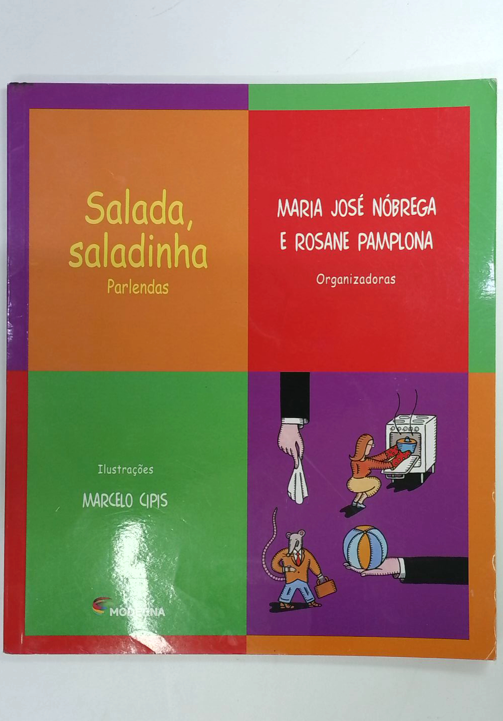 Capa do livro Salada, Saladinha: Parlendas
