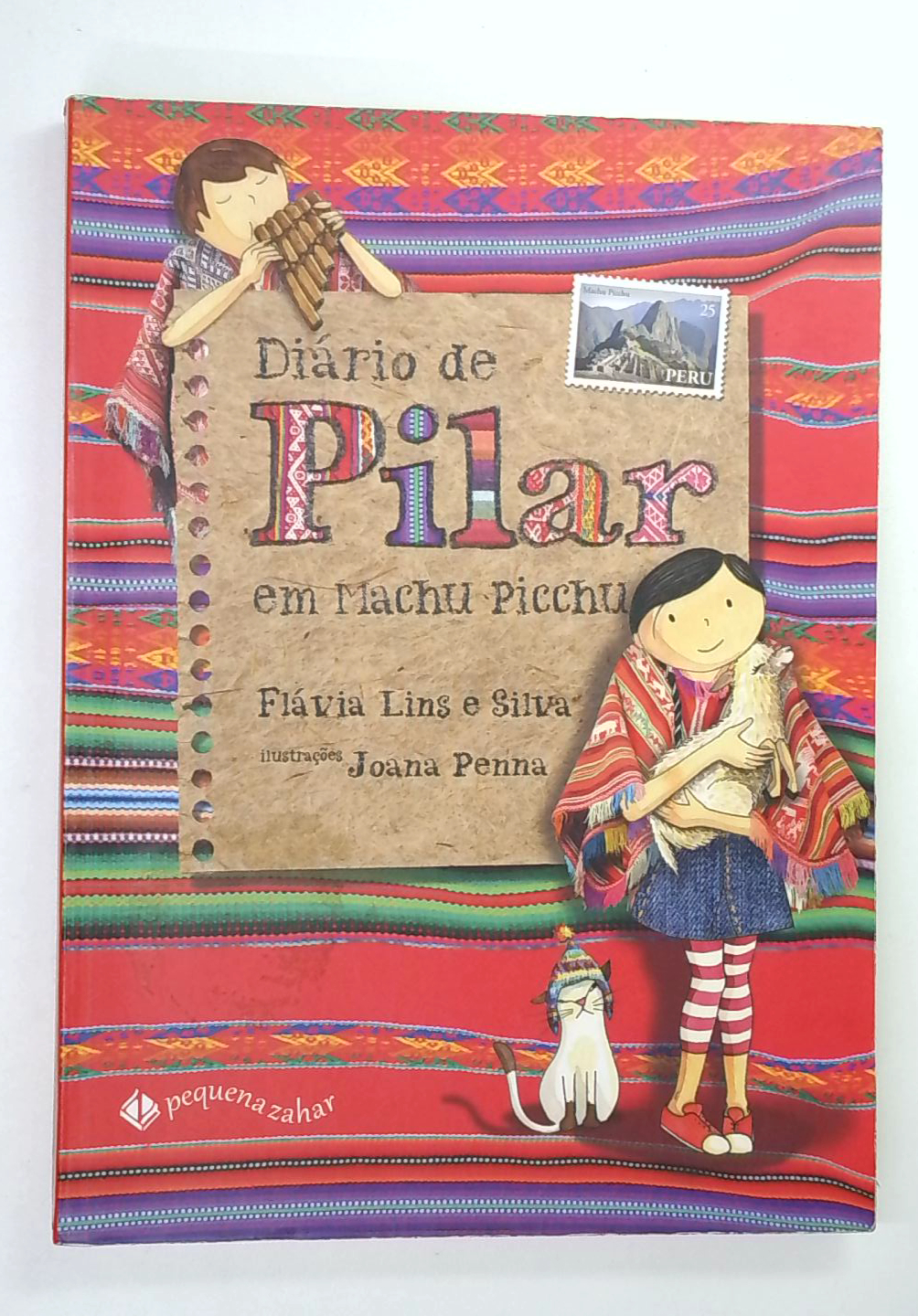 Capa do livro Diário de Pilar em Machu Picchu