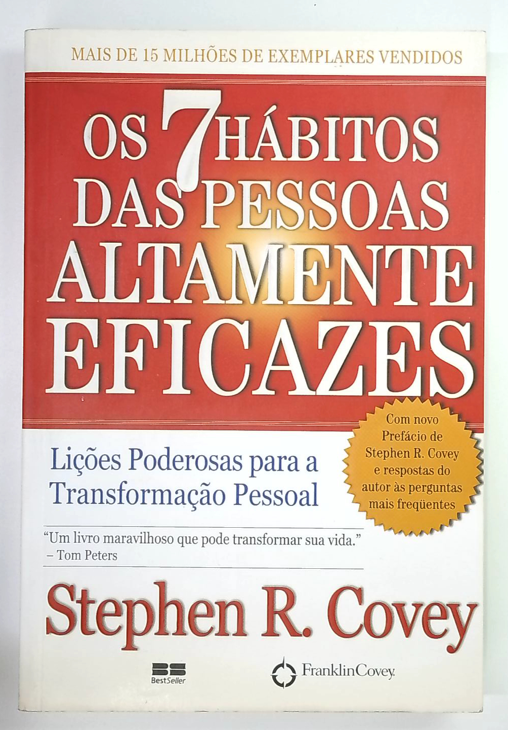Capa do livro Os 7 Hábitos das Pessoas Altamente Eficazes