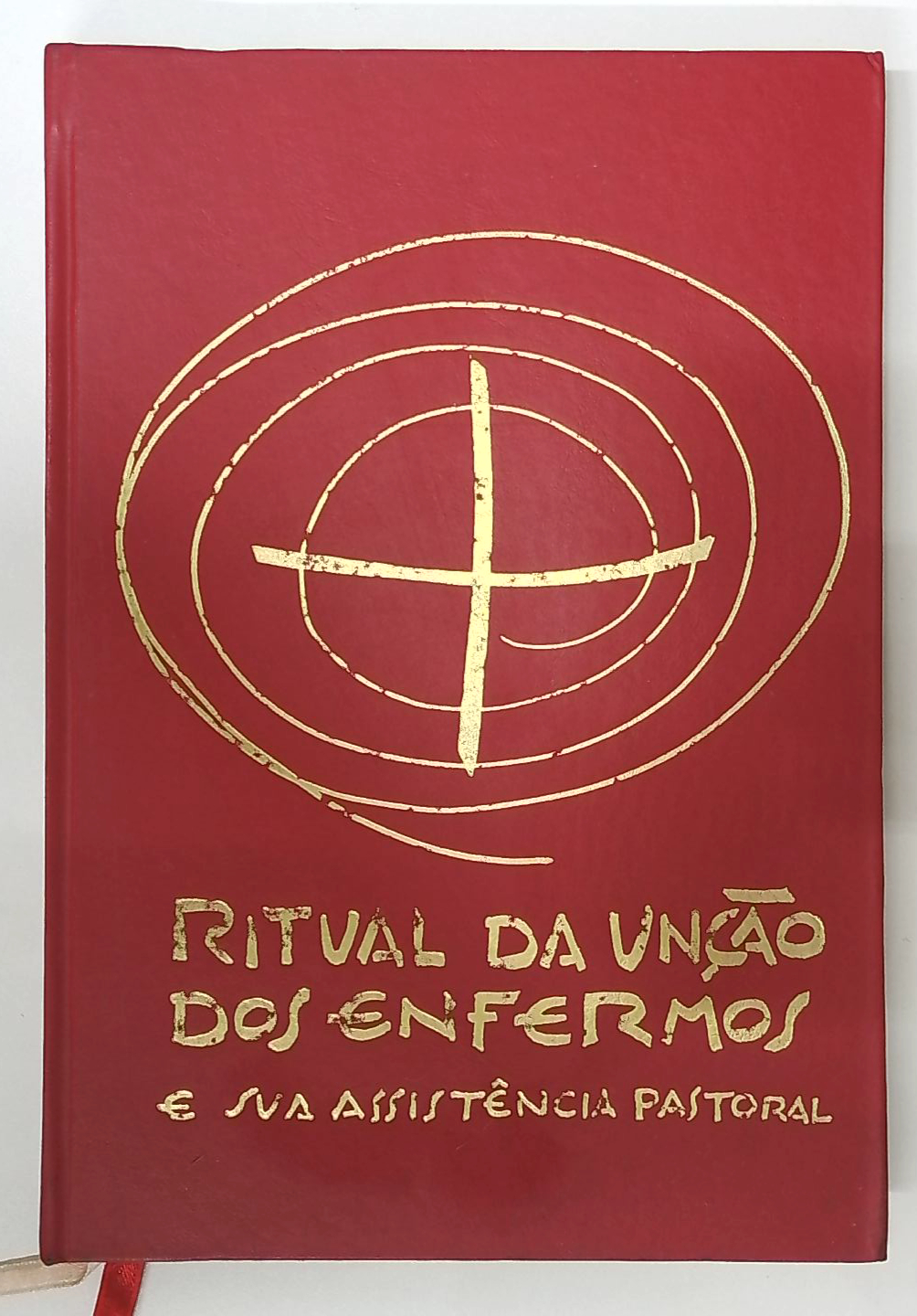 Capa do livro Ritual de Unção dos Enfermos e Sua Assistência Pastoral