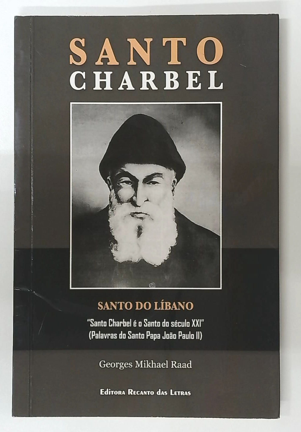 Capa do livro Santo Charbel - Santo do Líbano