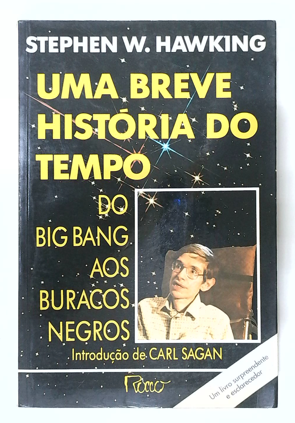 Capa do livro Uma Breve História do Tempo