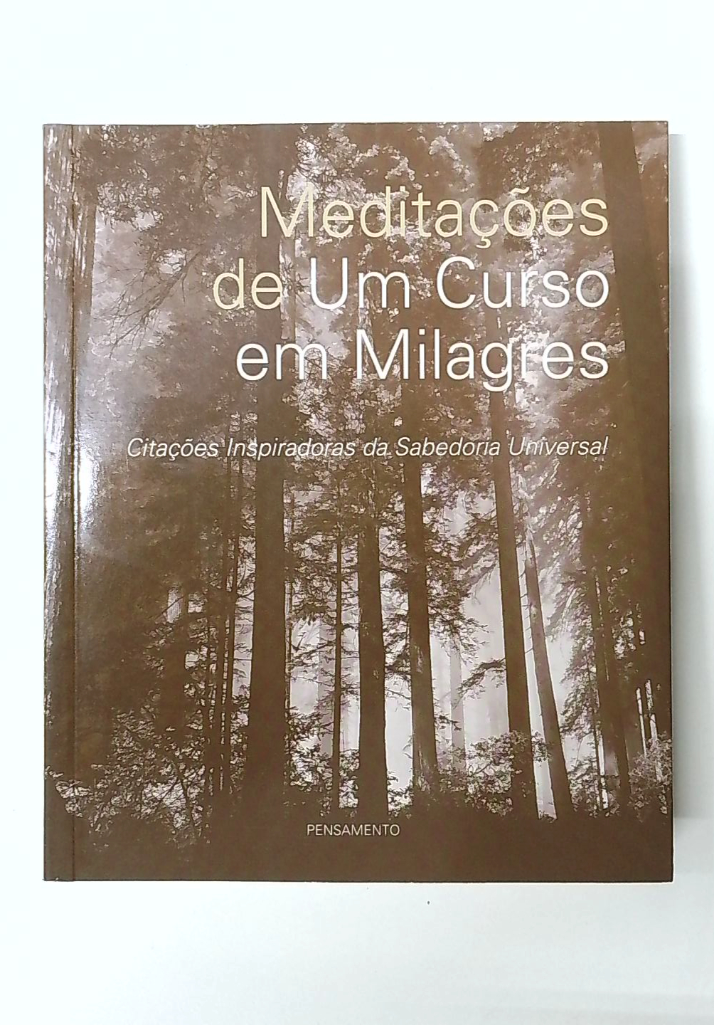 Capa do livro Meditações de Um Curso em Milagres