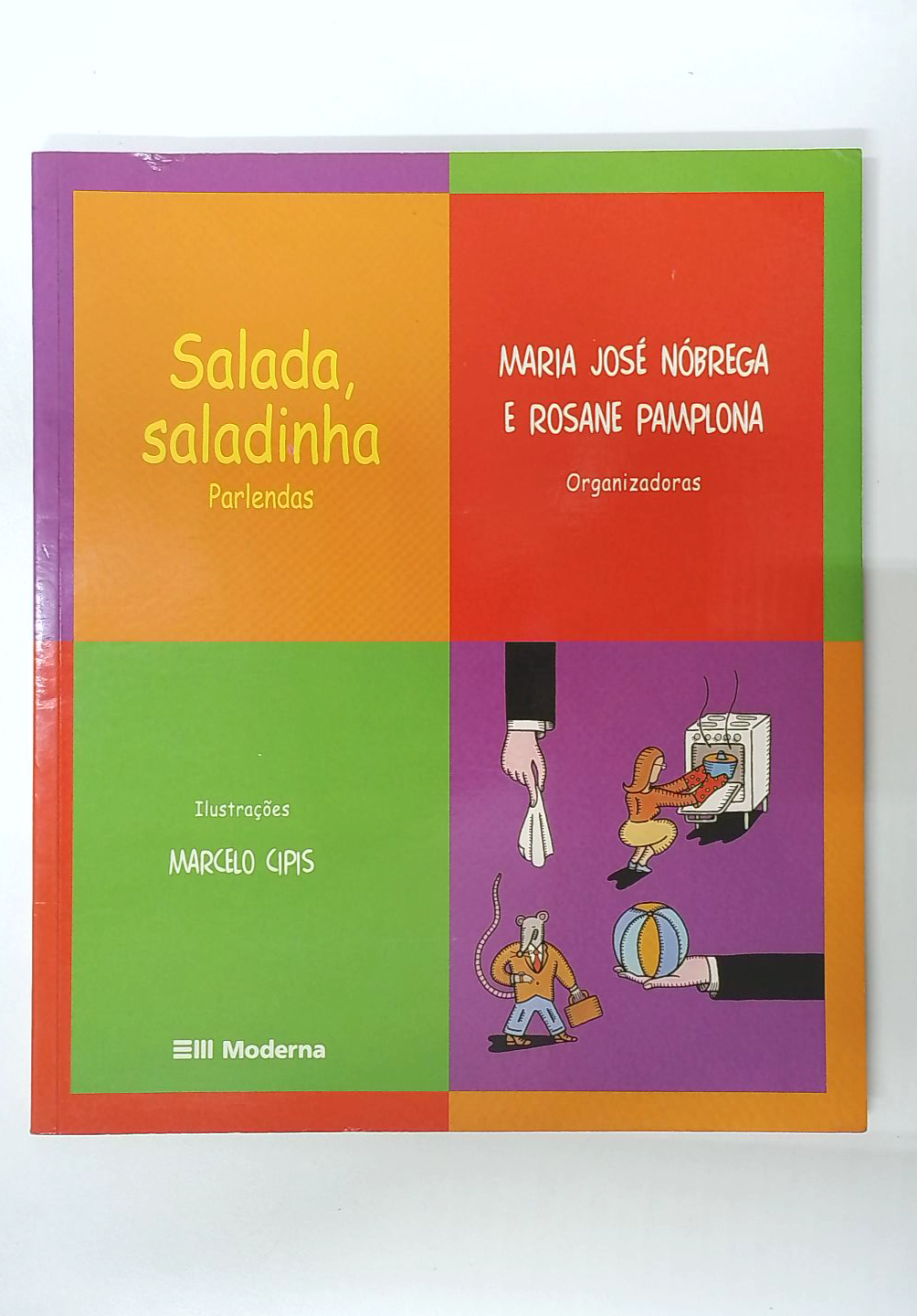 Capa do livro Salada, Saladinha - Parlendas