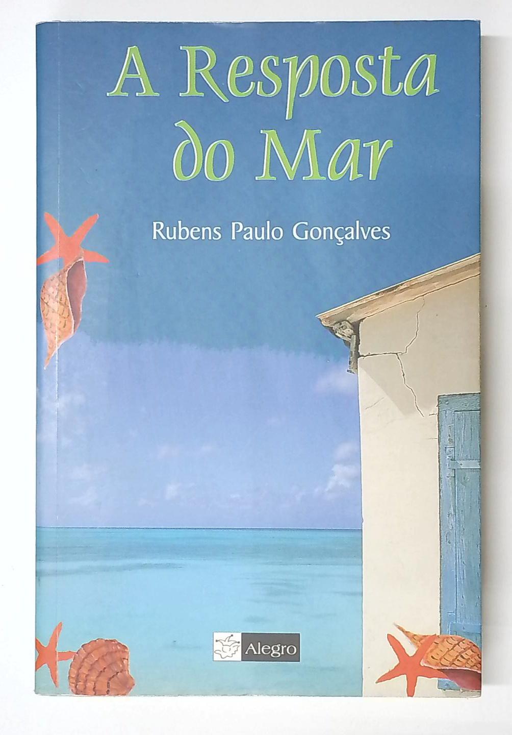 Capa do livro A Resposta do Mar