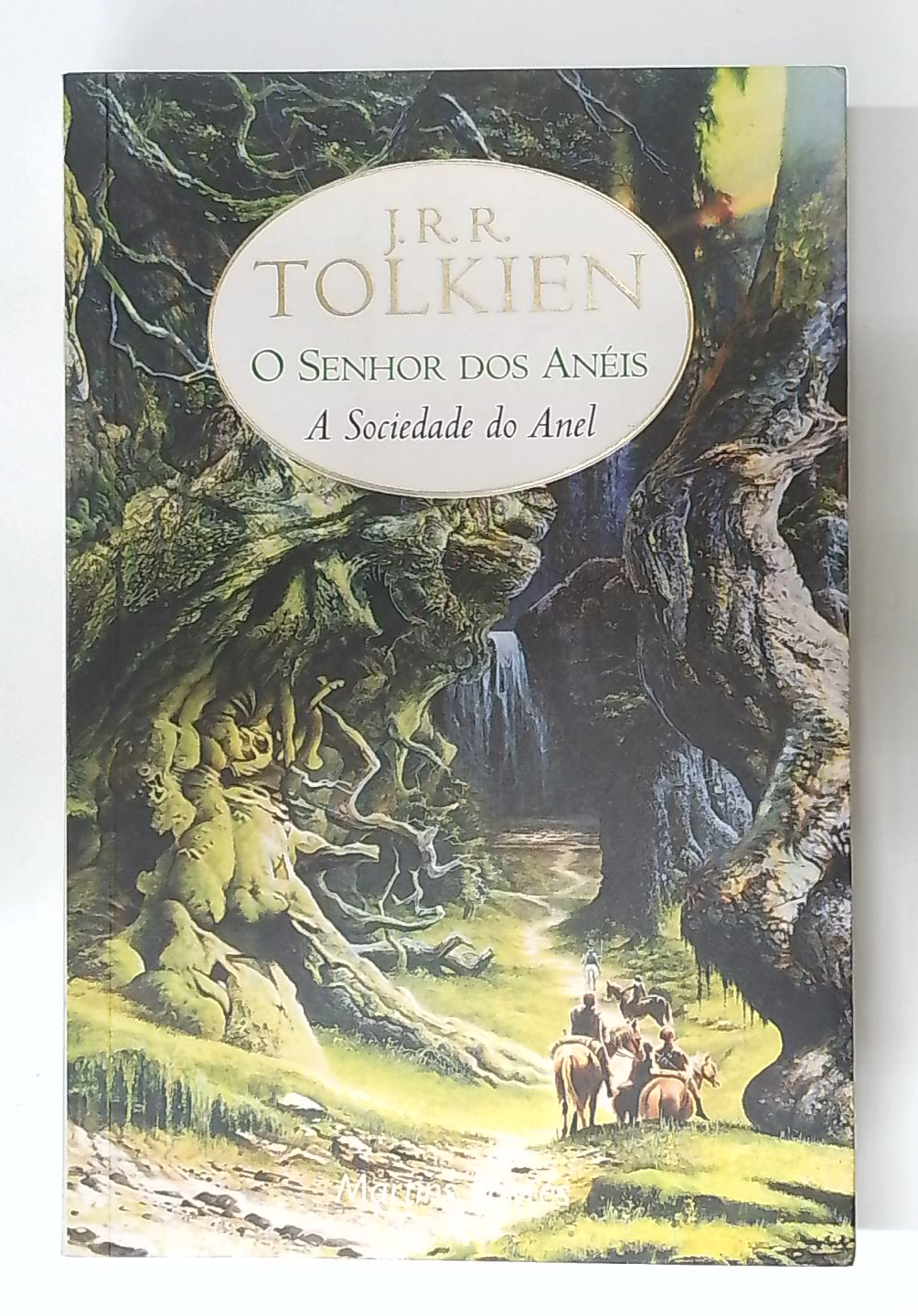 Capa do livro O Senhor dos Anéis - A Sociedade do Anel