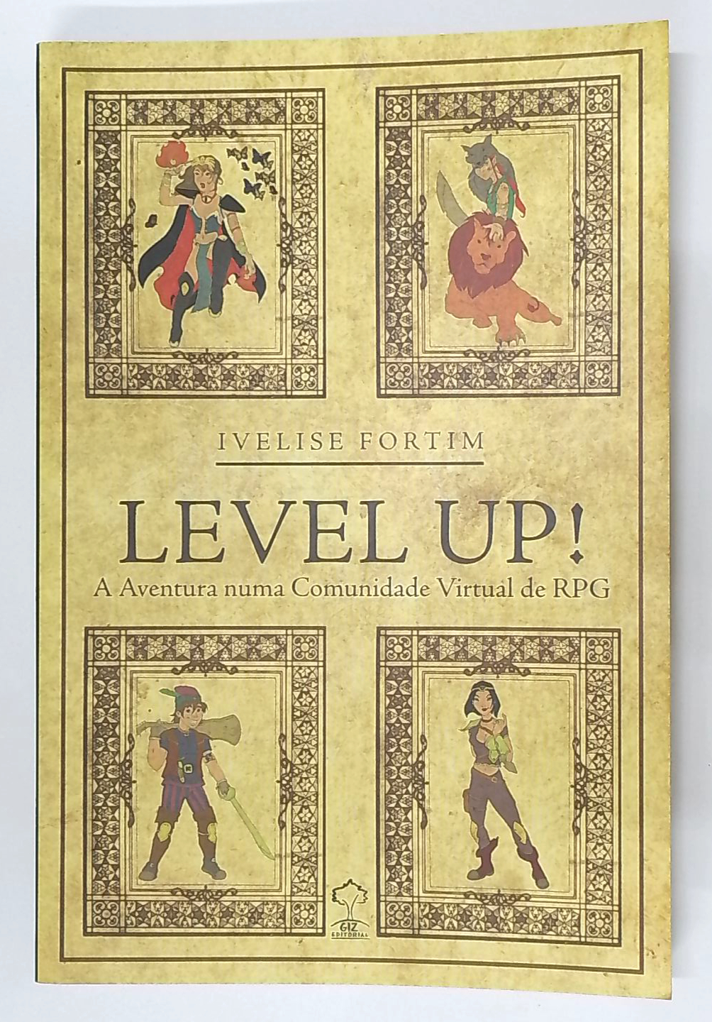 Capa do livro Level Up! A Aventura Numa Comunidade Virtual de RPG