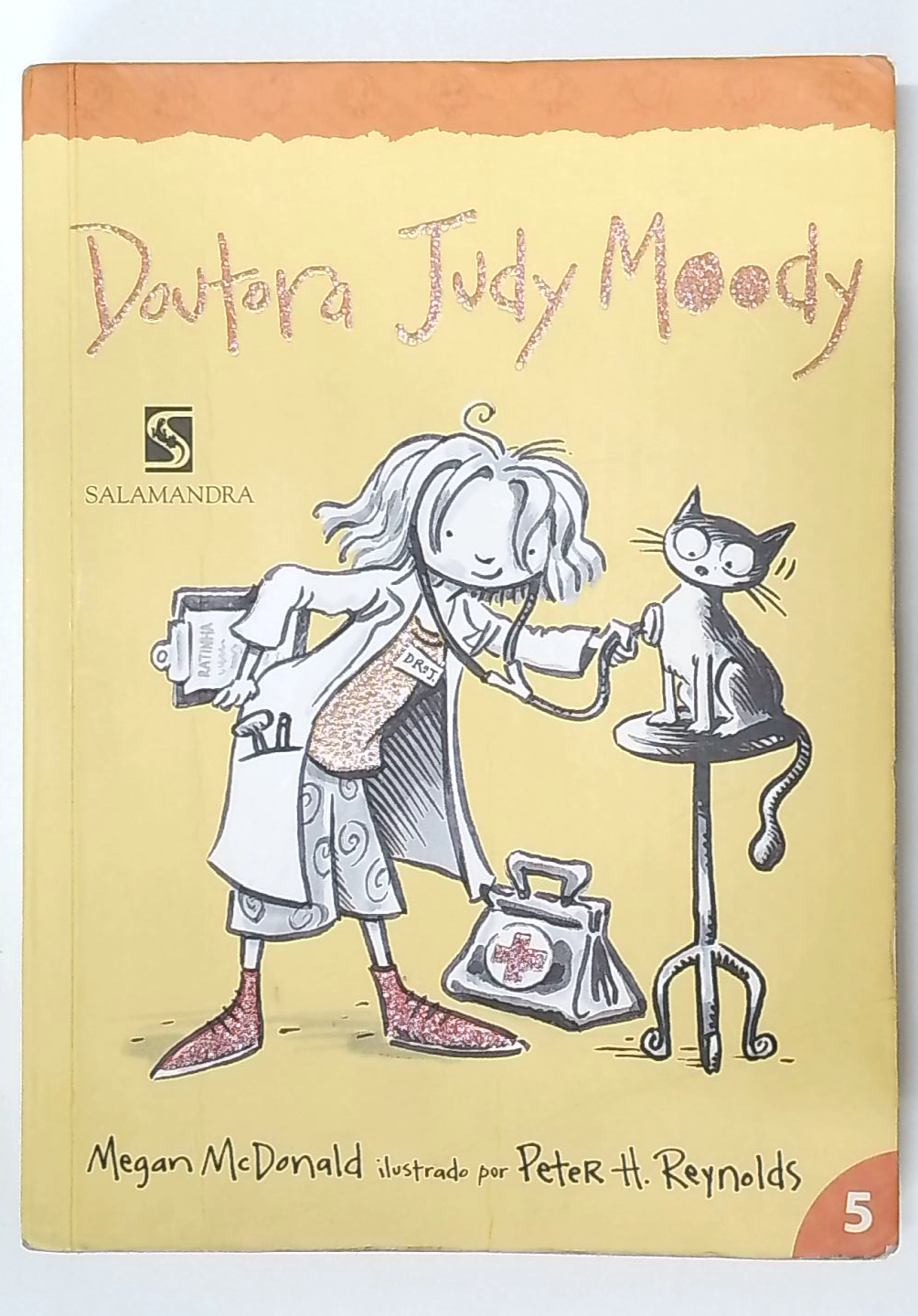 Capa do livro Doutora Judy Moody