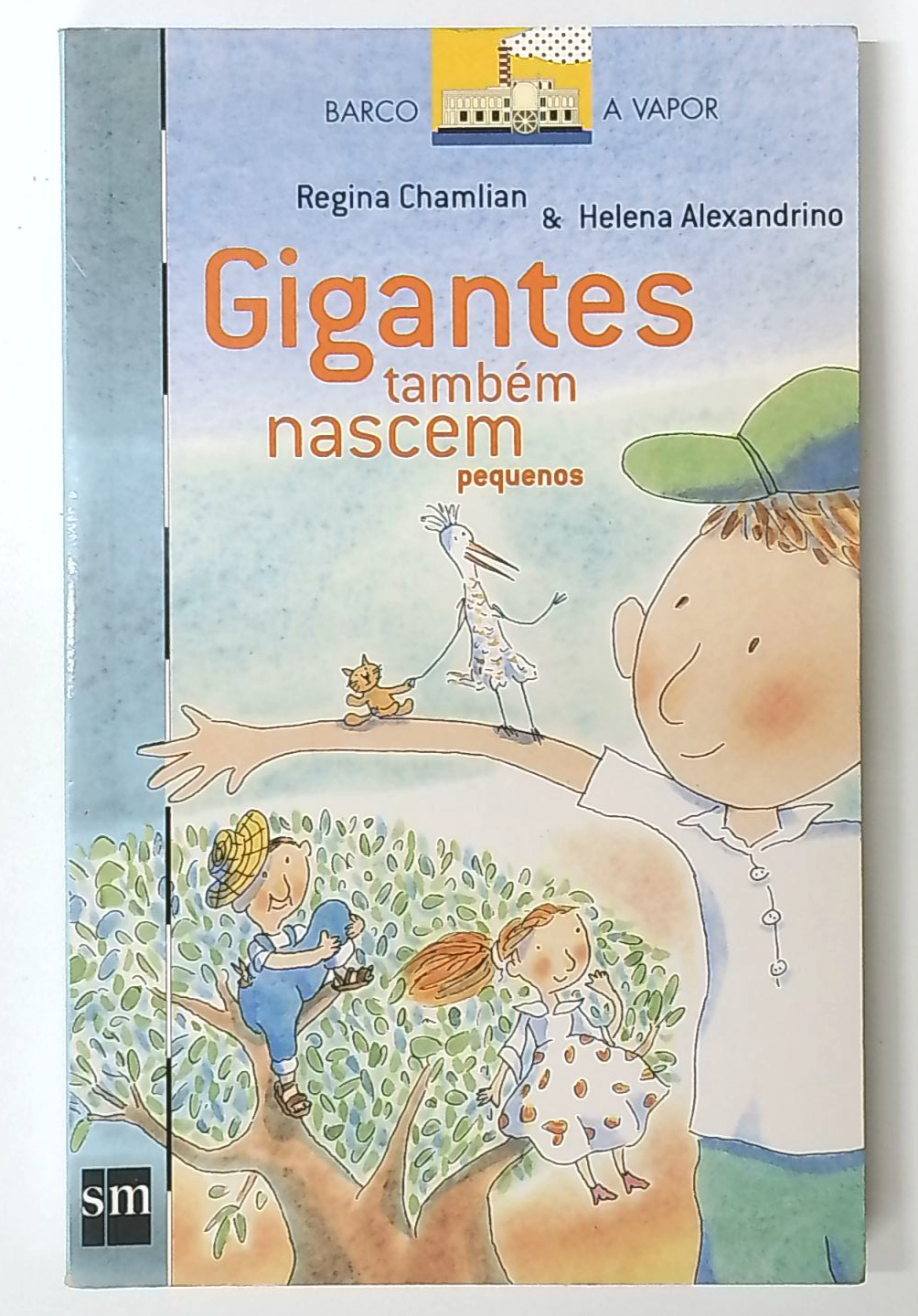 Capa do livro Gigantes Também Nascem Pequenos