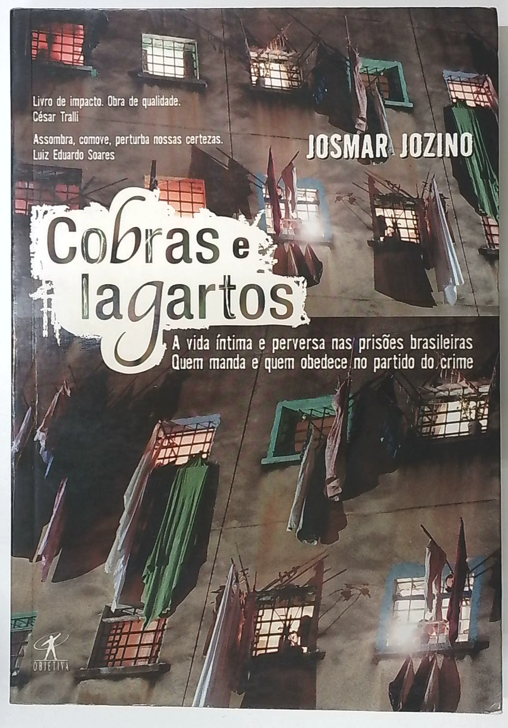 Capa do livro Cobras e Lagartos