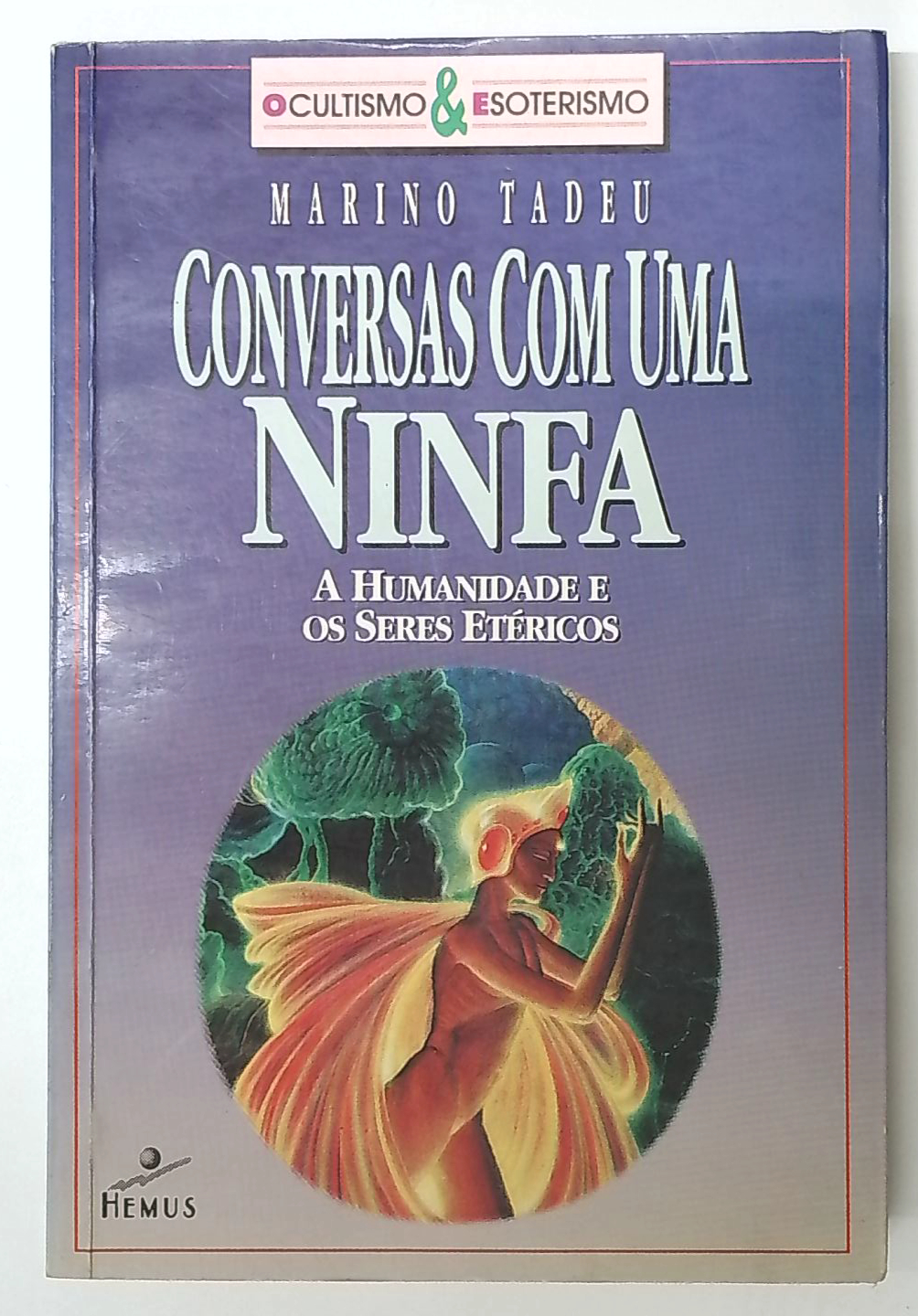 Capa do livro Conversas com uma Ninfa: a Humanidade e Seres Etéricos