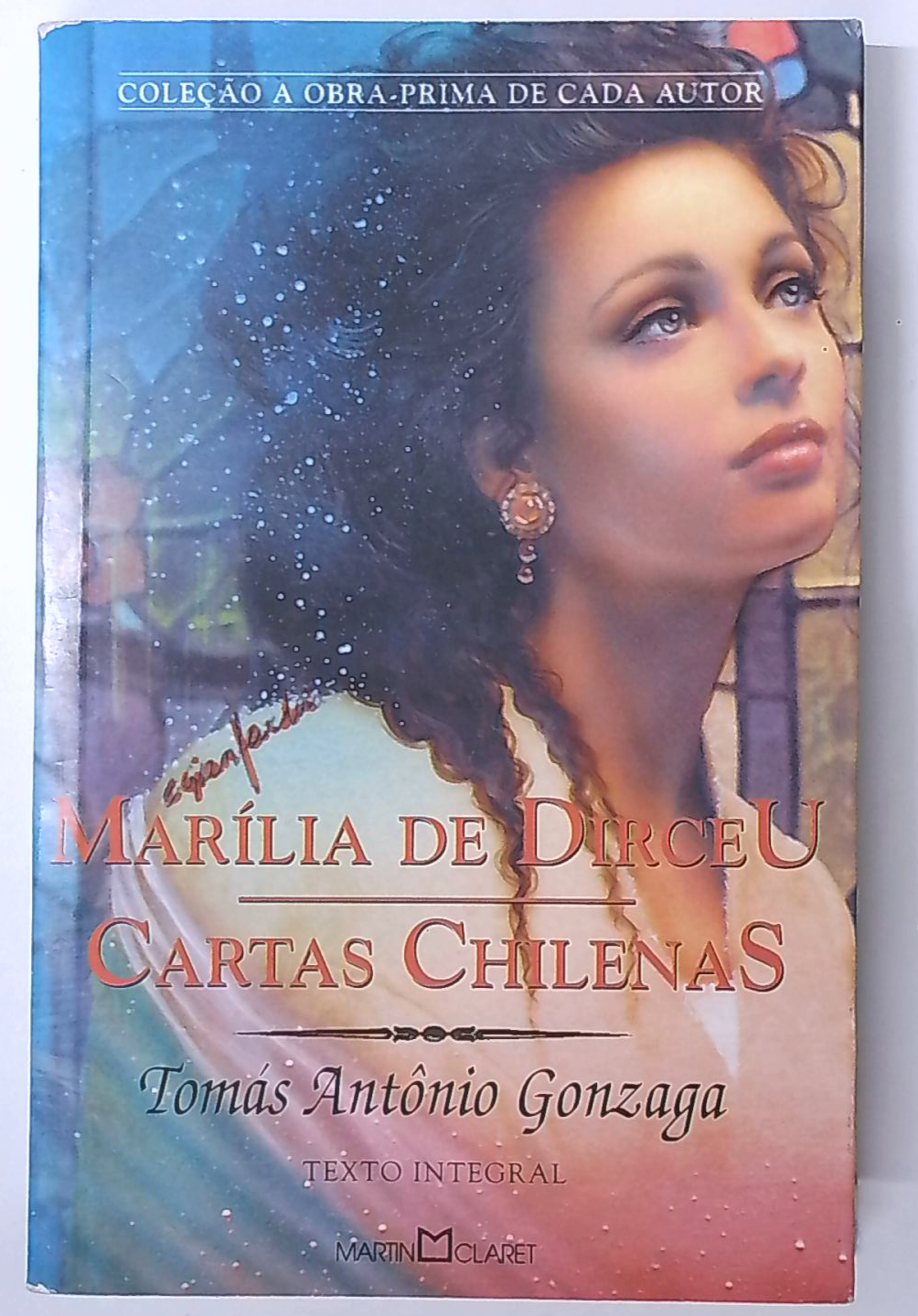 Capa do livro Marília de Dirceu - Cartas Chilenas