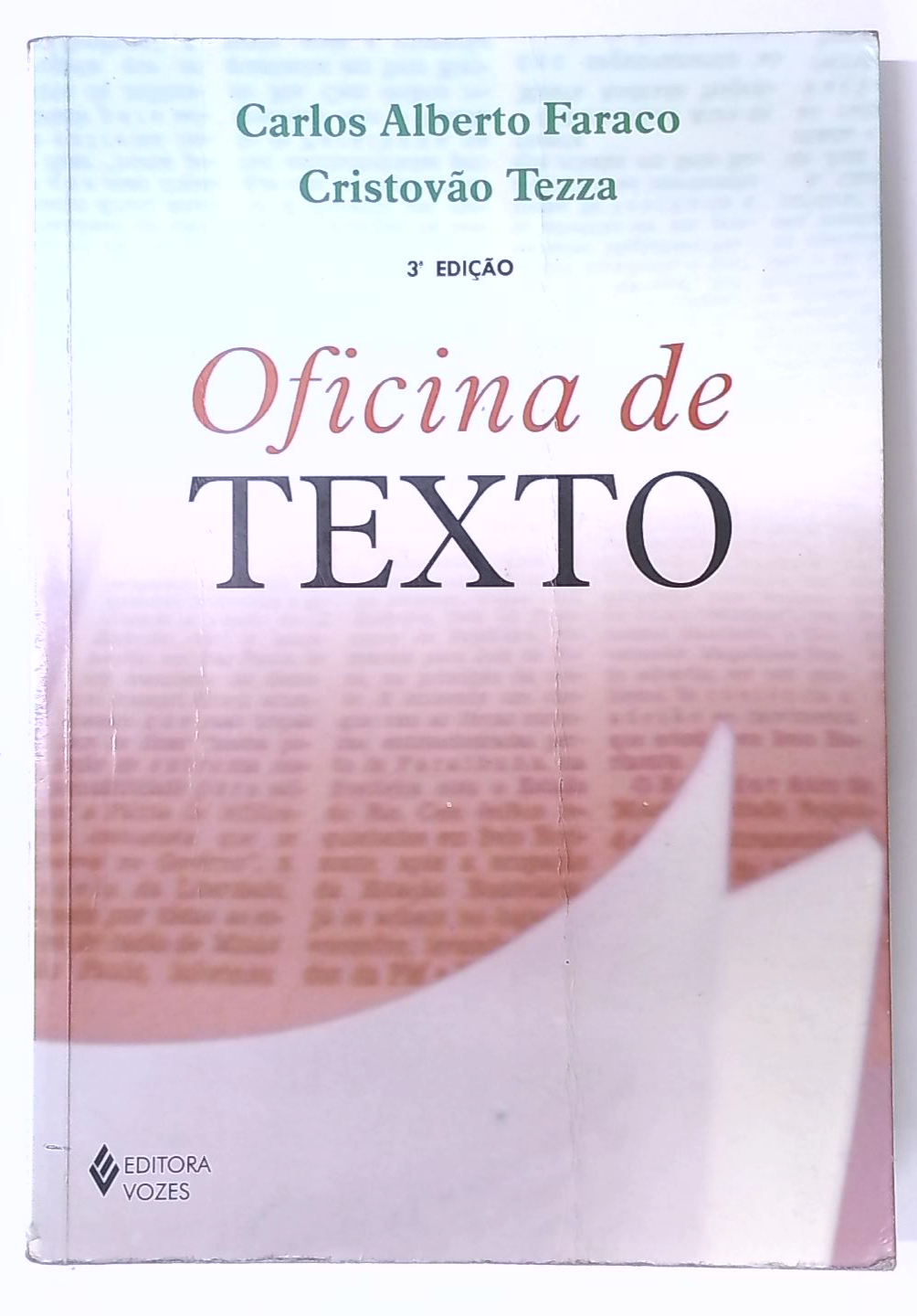 Capa do livro Oficina de Texto