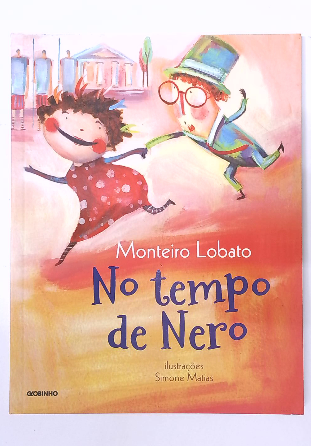 Capa do livro No Tempo de Nero