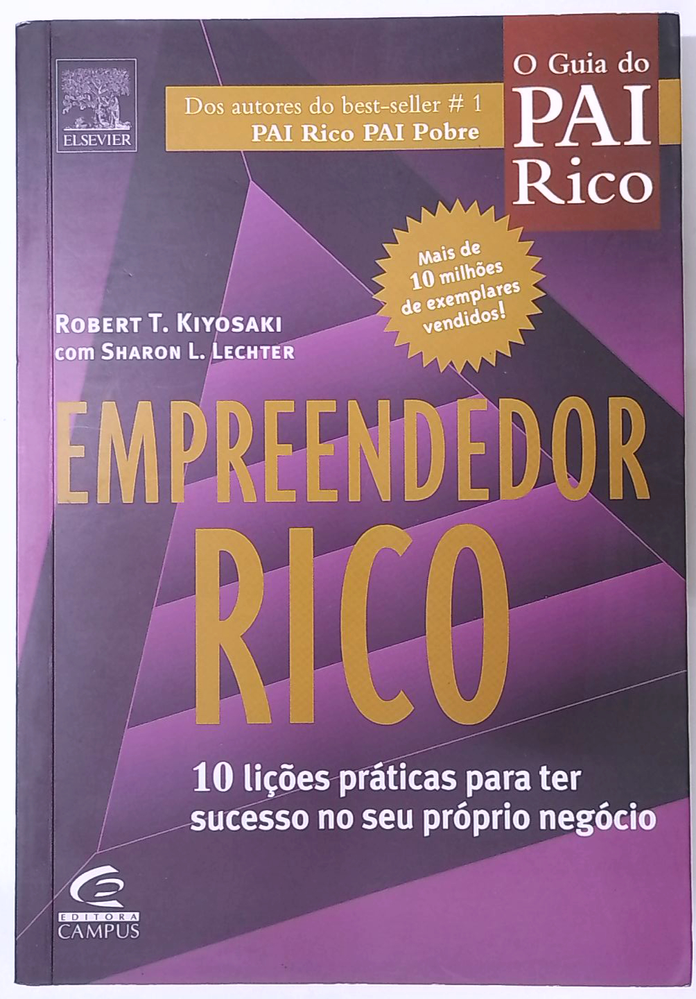 Capa do livro Empreendedor Rico