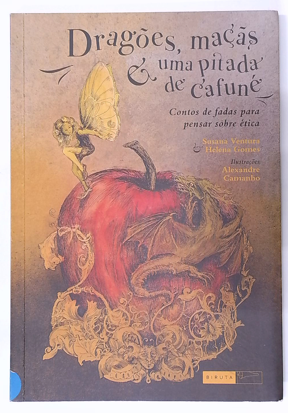 Capa do livro Dragões, Maçãs e uma Pitada de Cafuné