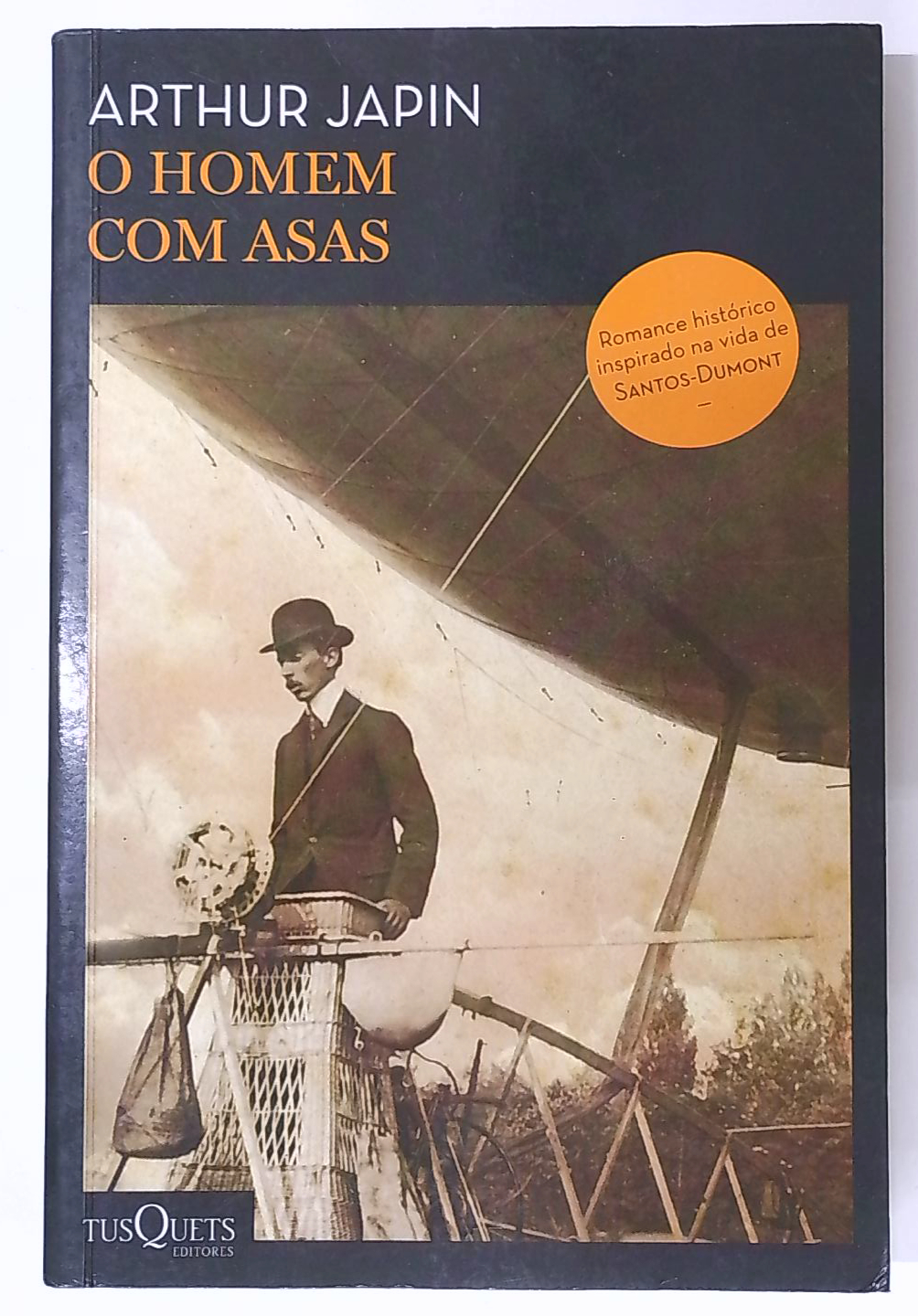 Capa do livro O Homem com Asas
