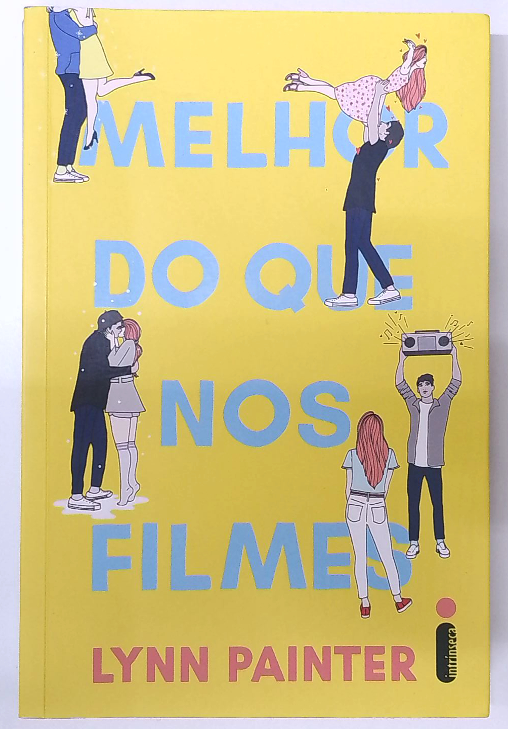 Capa do livro Melhor do que nos Filmes