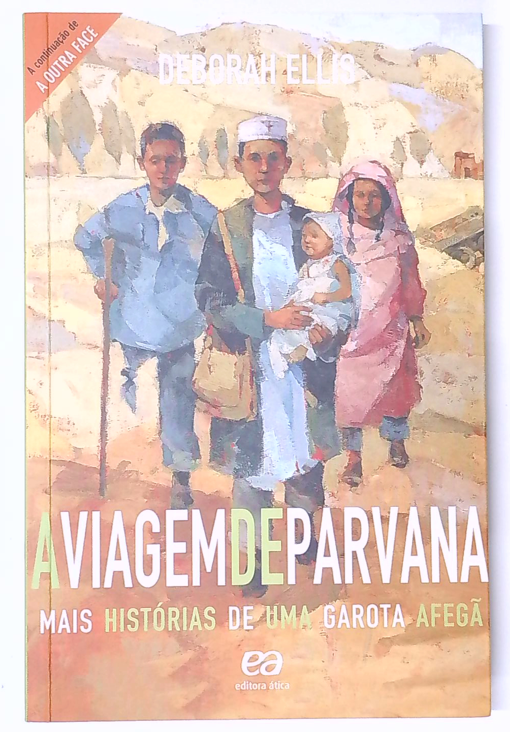 Capa do livro A Viagem de Parvana