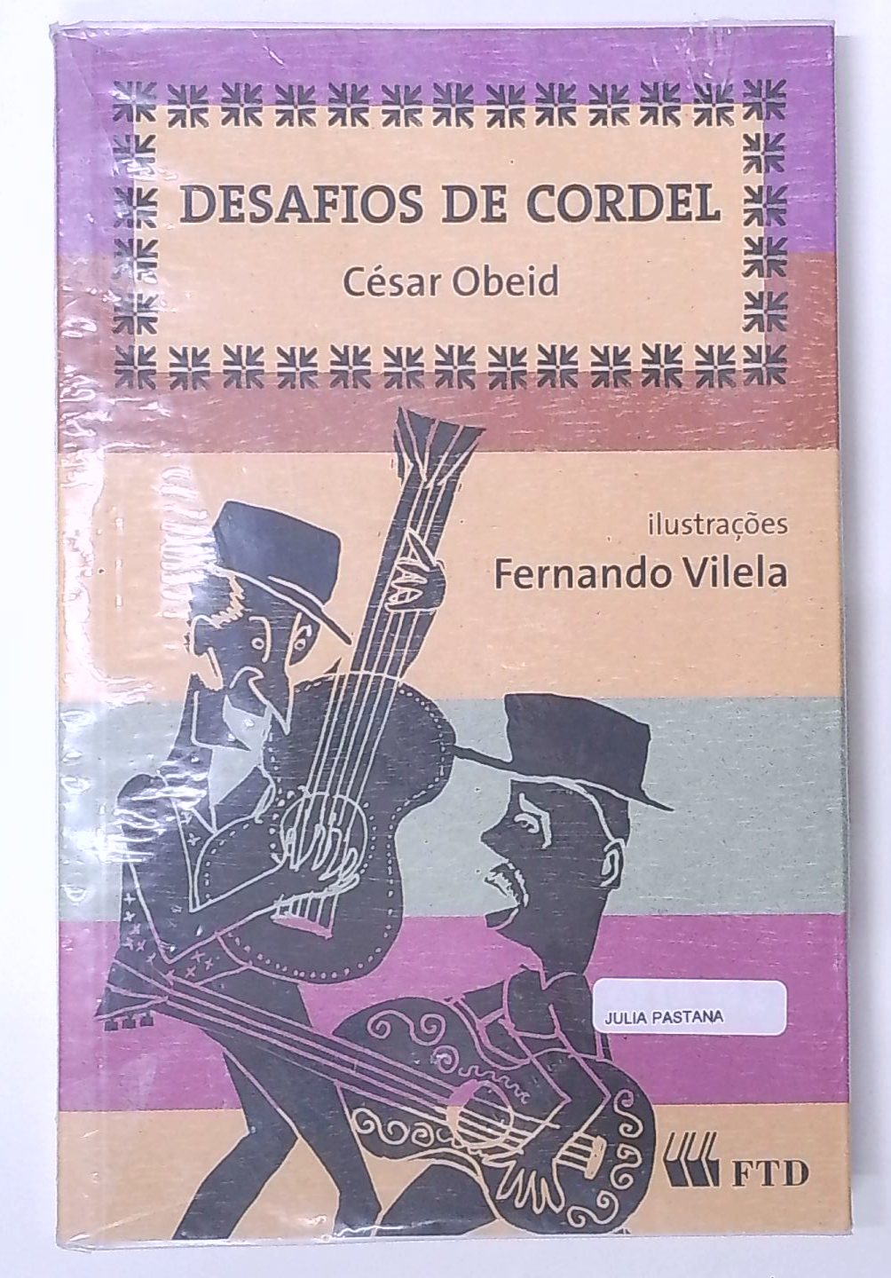 Capa do livro Desafios de Cordel
