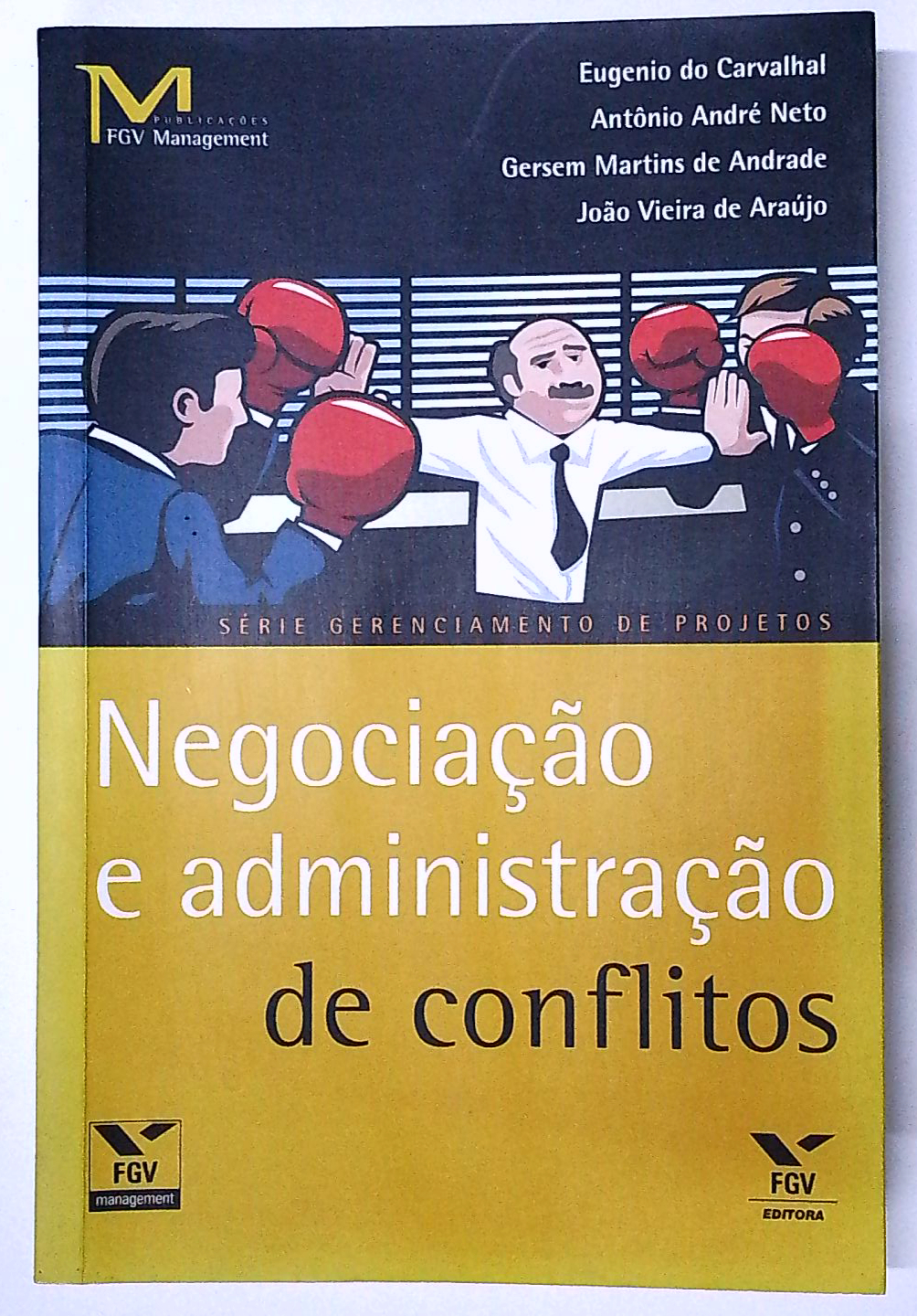 Capa do livro Negociação e Administração de Conflitos