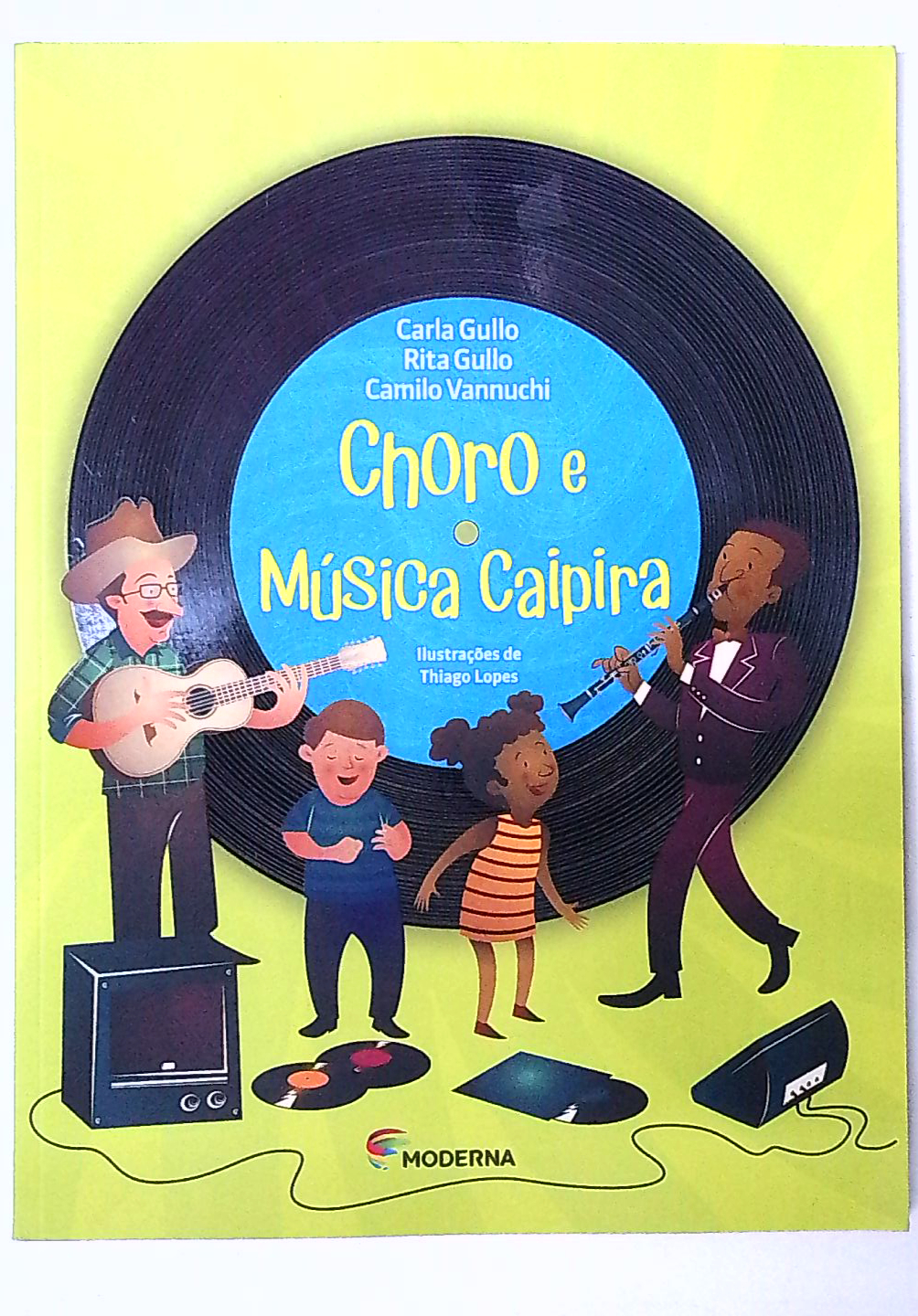 Capa do livro Choro e Música Caipira