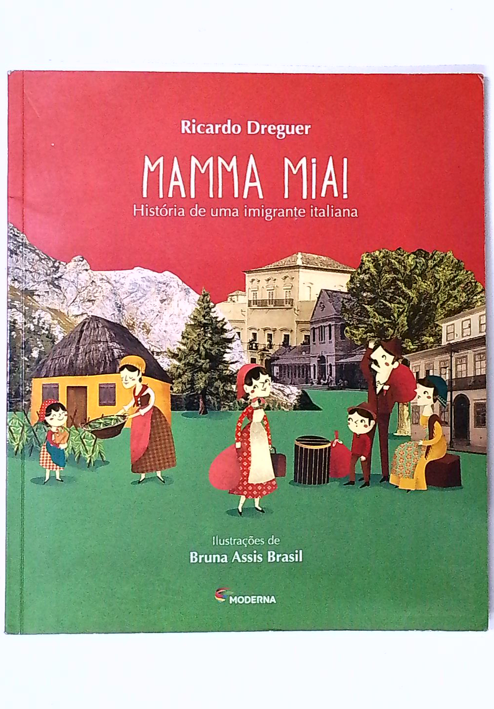 Capa do livro Mamma Mia! História de uma Imigrante Italiana