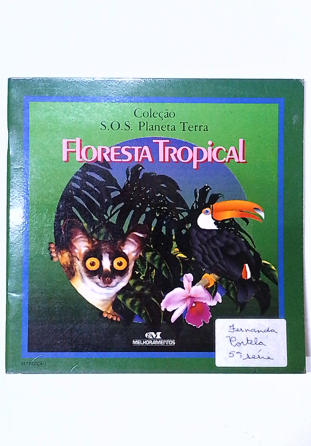 Capa do livro Floresta Tropical - Coleção S.o.s. Planeta Terra