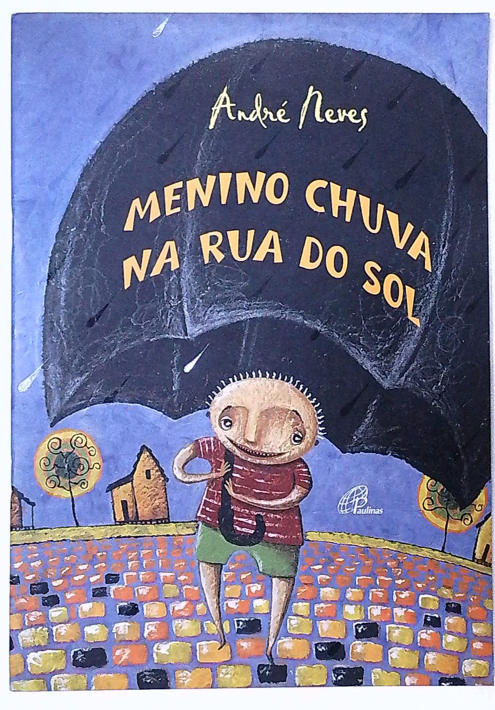 Capa do livro Menino Chuva na Rua do Sol