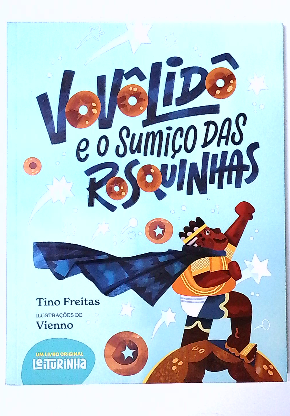 Capa do livro Vovôlidô e o Sumiço das Rosquinhas