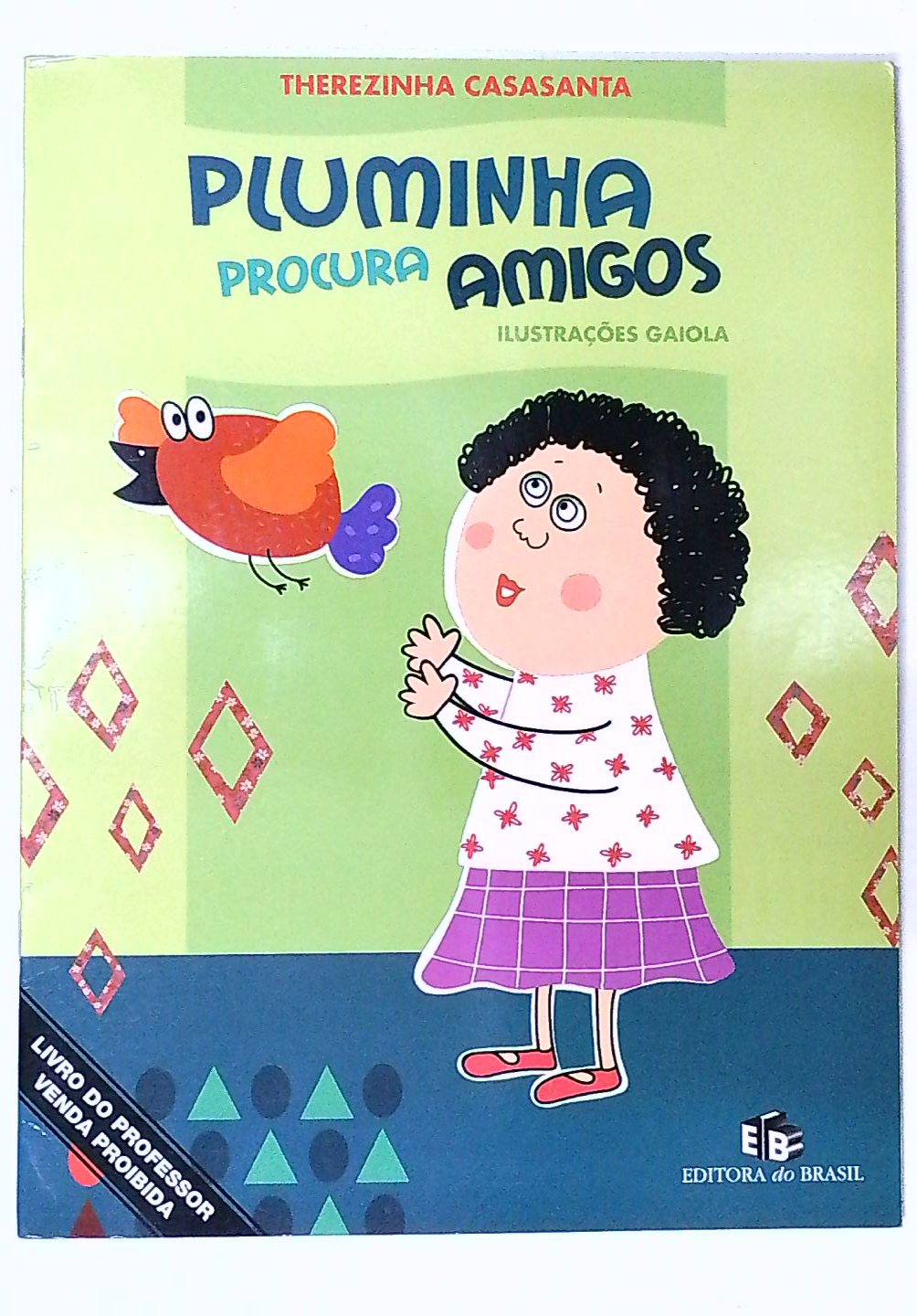 Capa do livro Pluminha Procura Amigos