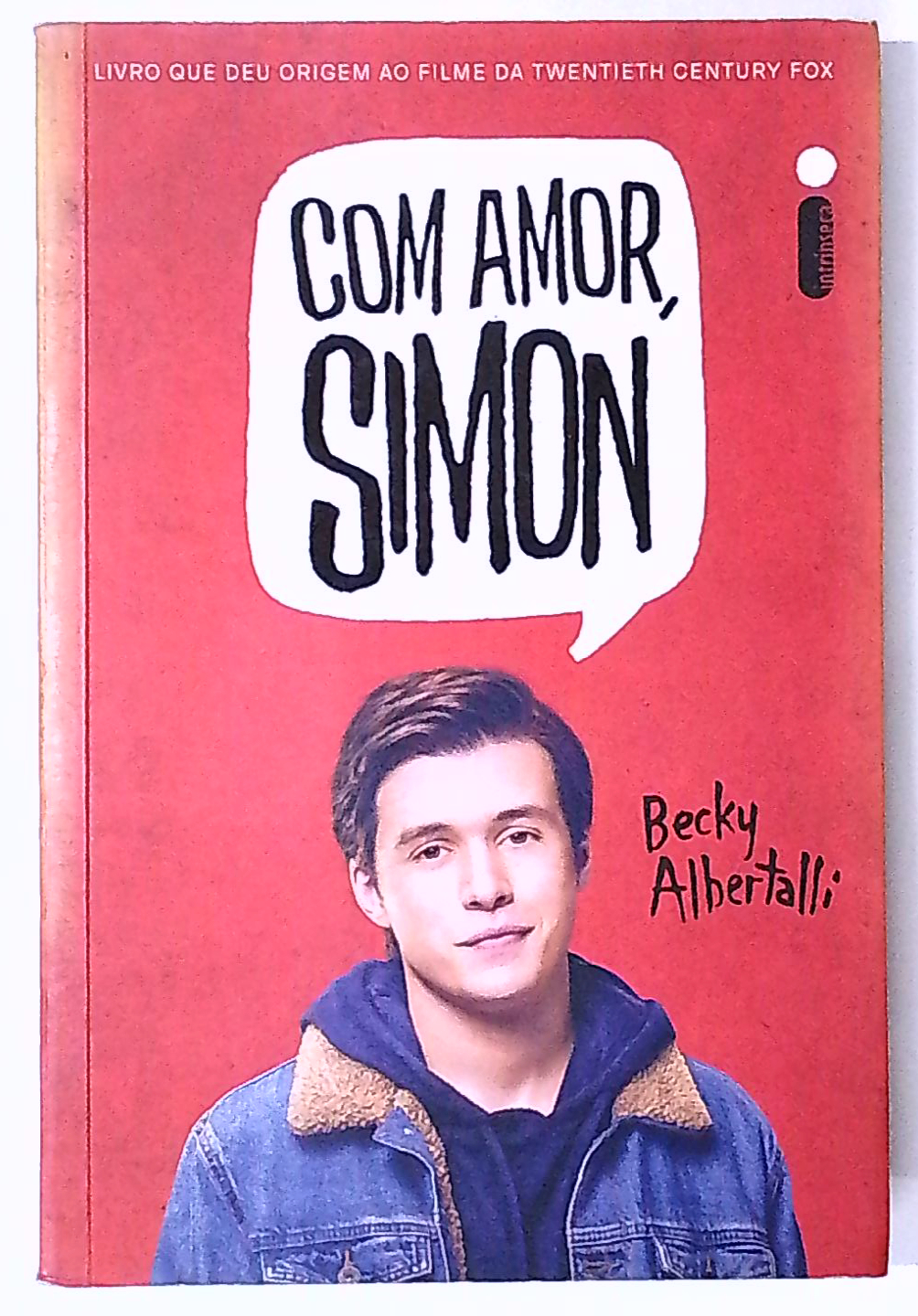 Capa do livro Com Amor, Simon